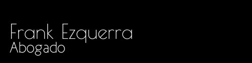 Frank Ezquerra, abogado