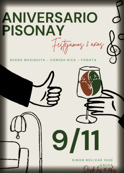 Aniversario de Pisonay