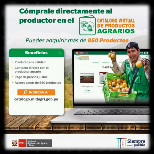  Catálogo Virtual de Productos Agrarios 