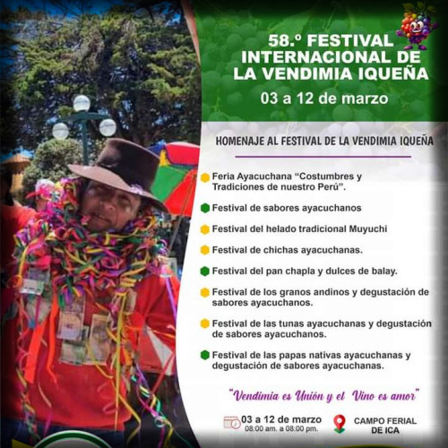 58 Festival Internacional de la Vendimia Iqueña