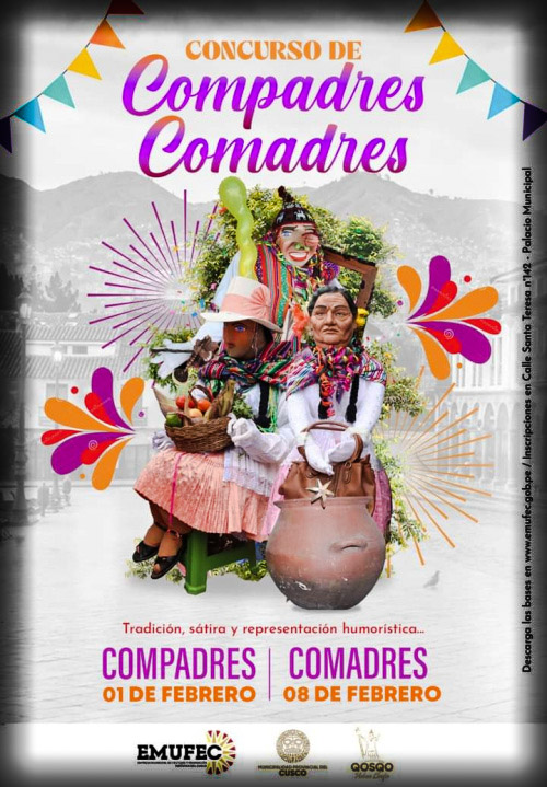 Carnaval cusqueño - Concurso de Compadres y Comadres