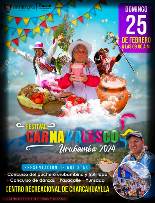 Festival Carnavalesco Urubamba 2024