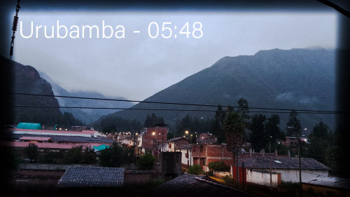 Urubamba - Martes, 26 de Marzo de 2024