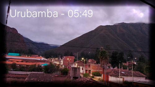 Urubamba - Lunes, 6 de Mayo de 2024