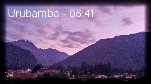 Urubamba - Martes, 27 de Agosto de 2024