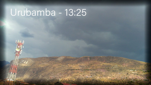 Cielo amenazante en Urubamba