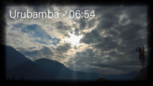 Amanecer en Urubamba