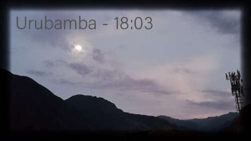 SuperLuna en Urubamba