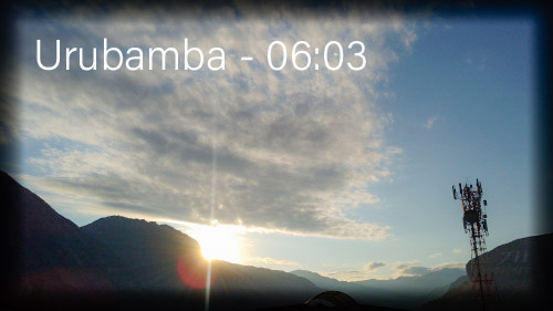 Sábado 12 de Octubre de 2024 - Amanecer en Urubamba