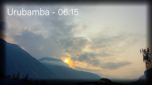 Amanecer en Urubamba - Jueves, 3 de Octubre de 2024