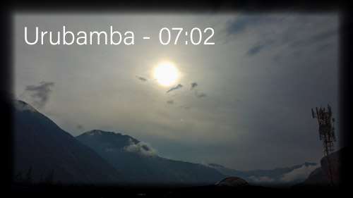 Amanecer en Urubamba