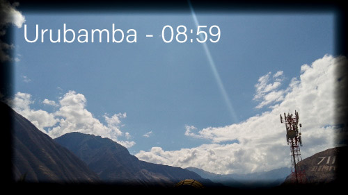 Amanecer en Urubamba