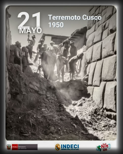 75 años del terremoto de Cusco