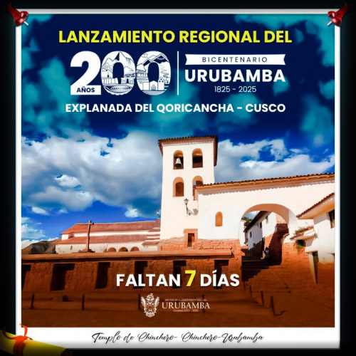 Celebración por Bicentenario de Urubamba