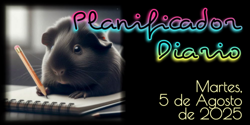 Planificador Diario - Martes, 5 de Agosto de 2025
