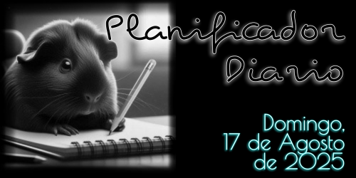 Planificador Diario - Domingo, 17 de Agosto de 2025