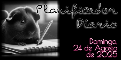 Planificador Diario - Domingo, 24 de Agosto de 2025