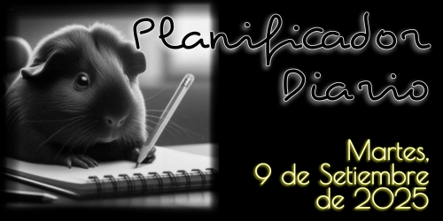 Planificador Diario - Martes, 9 de Setiembre de 2025