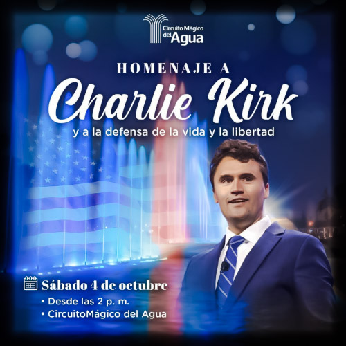 Homenaje a Charlie Kirk en Lima