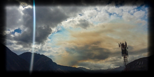 Incendio forestal en el Valle Sagrado de los Inkas