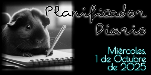 Planificador Diario - Miércoles, 1 de Octubre de 2025