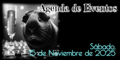 Agenda de Eventos - Sábado, 15 de Noviembre de 2025