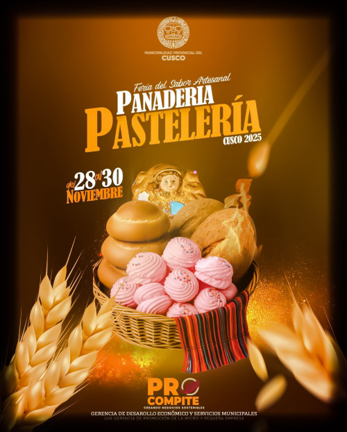 Feria de pastelitos en Cusco