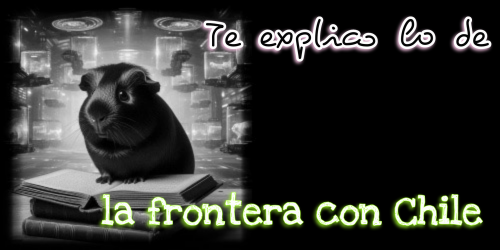 Te explico lo de la frontera con Chile