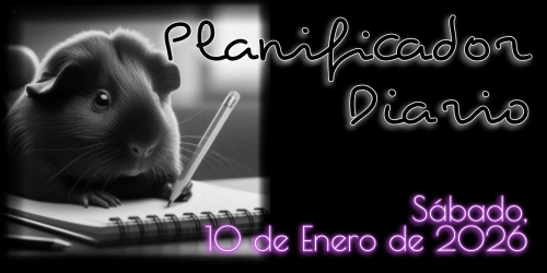 Planificador Diario - Sábado, 10 de Enero de 2026