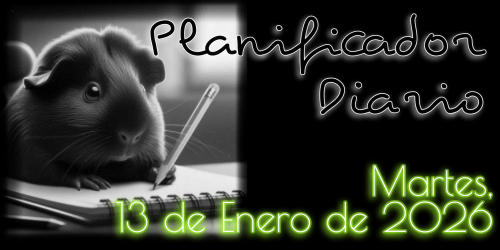 Planificador Diario - Martes, 13 de Enero de 2026