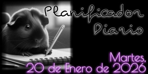 Planificador Diario - Martes, 20 de Enero de 2026