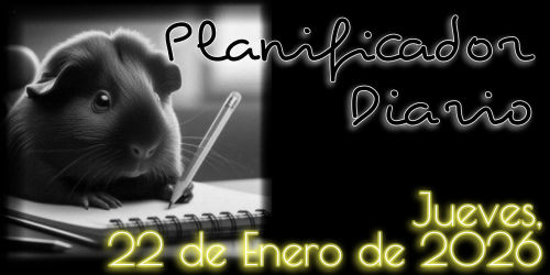 Planificador Diario - Jueves, 22 de Enero de 2026