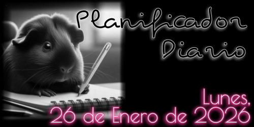 Planificador Diario - Lunes, 26 de Enero de 2026