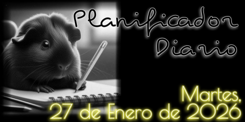 Planificador Diario - Martes, 27 de Enero de 2026