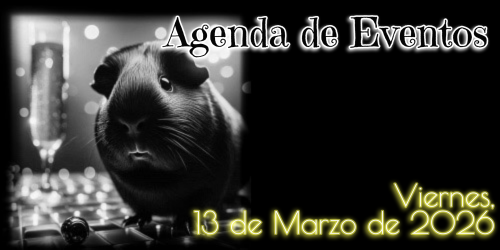 Agenda de Eventos: Viernes, 13 de Marzo de 2026