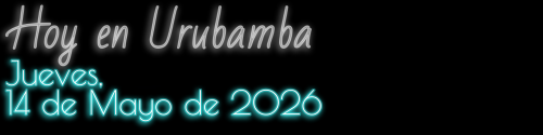 Hoy en Urubamba: Jueves, 14 de Mayo de 2026