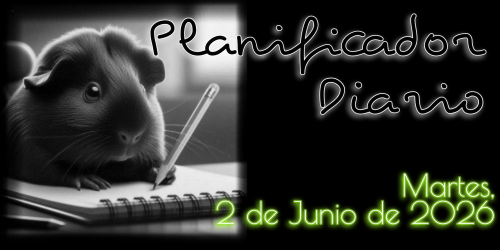 Planificador Diario: Martes, 2 de Junio de 2026