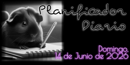 Planificador Diario: Domingo, 14 de Junio de 2026