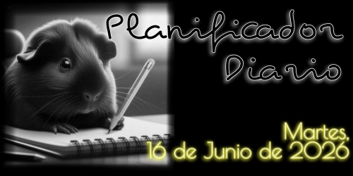 Planificador Diario: Martes, 16 de Junio de 2026