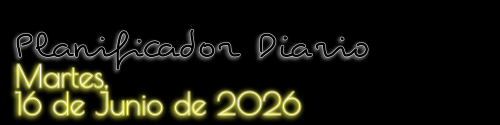 Planificador Diario - Martes, 16 de Junio de 2026