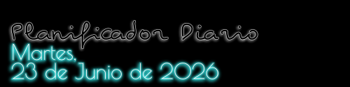 Planificador Diario - Martes, 23 de Junio de 2026