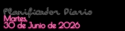 Planificador Diario - Martes, 30 de Junio de 2026