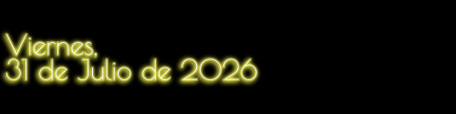 Viernes, 31 de Julio de 2026
