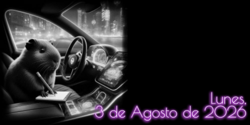 Lunes, 3 de Agosto de 2026