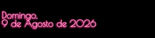Journal: Domingo, 9 de Agosto de 2026