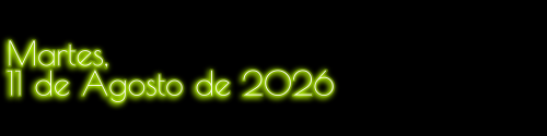 Journal: Martes, 11 de Agosto de 2026