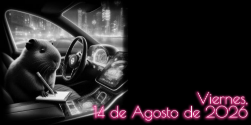 Journal: Viernes, 14 de Agosto de 2026