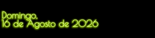 Journal: Domingo, 16 de Agosto de 2026