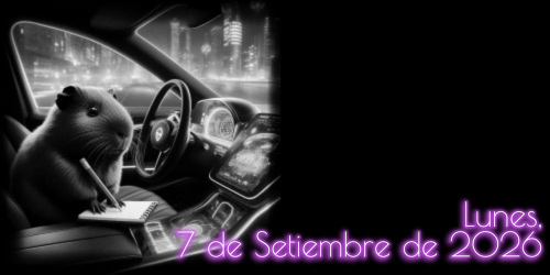 Journal: Lunes, 7 de Setiembre de 2026