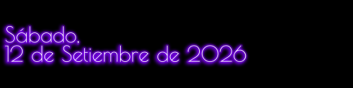 Journal: Sábado, 12 de Setiembre de 2026